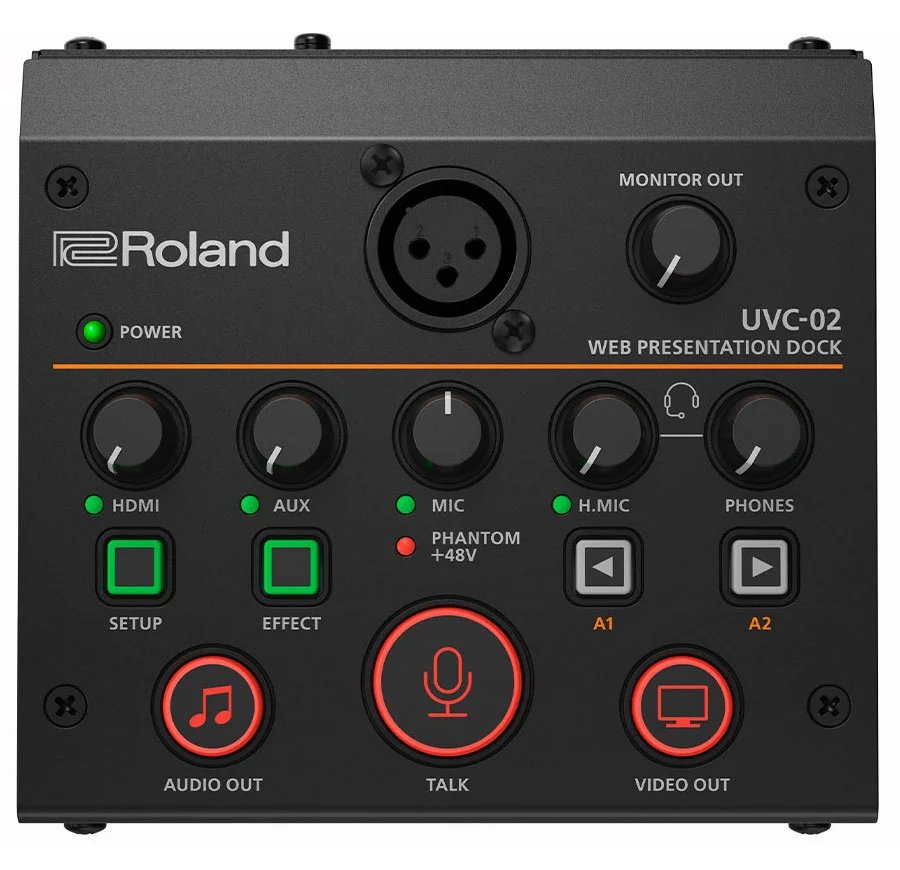 products roland uvc 02 web presentation dock 9874 products roland uvc 02 web presentation dock 9874