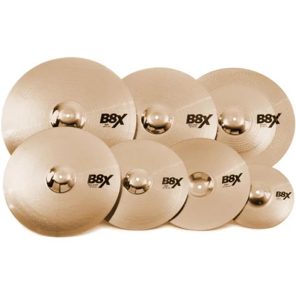 products sabian b8x complete cymbal set 10 14 16 18 18 20 inch 7863