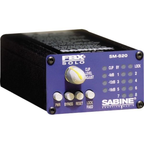 products sabine fbx sm820 digital feedback eliminator xlr 181