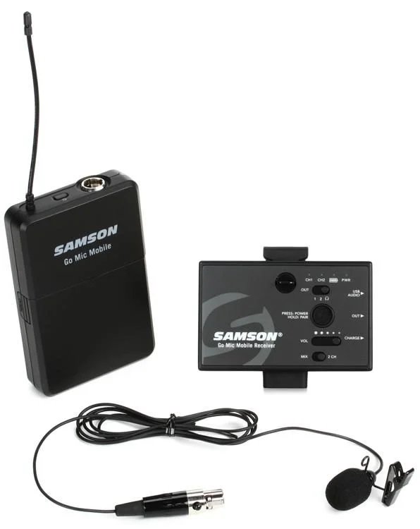 products samson go mic mobile lavalier wireless system 4171 products samson go mic mobile lavalier wireless system 4171