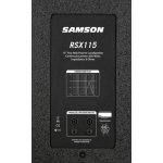 products samson rsx115 600w 15 2 way passive loudspeaker a77997