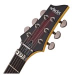 products schecter demon 6 fr electric guitar crimson red burst a107024