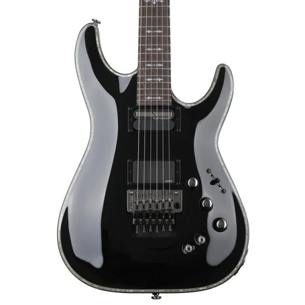 products schecter hellraiser c1 fr s apocalypse gloss black electric guitar 6093