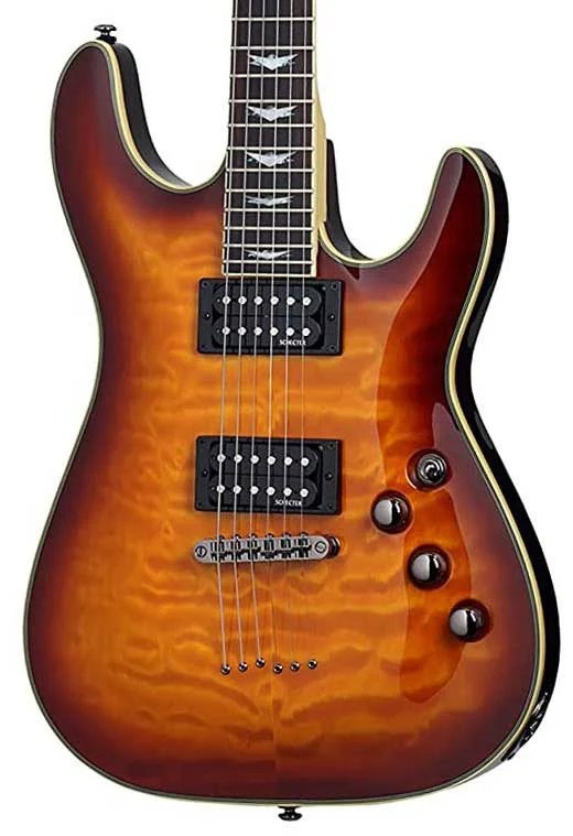 products schecter omen extreme 6 electric guitar vintage sunburst 7485 products schecter omen extreme 6 electric guitar vintage sunburst 7485