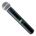 products shure slx24 sm58 wireless microphone system a78297