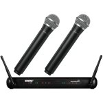 products shure svx288 pg58 dual vocal wireless system 2955