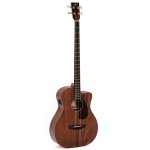 products sigma bmc 15e mahogany top fish presys ii acoustic electric bass with bag 7596