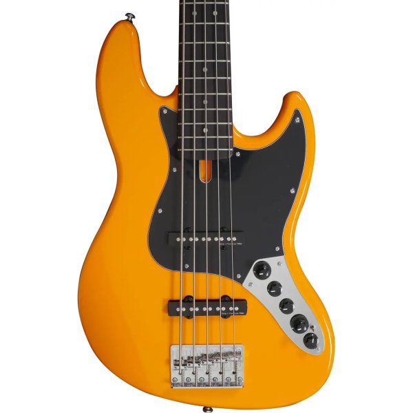 products sire marcus miller v3p 5 passive 5 string electric bass orange 9054