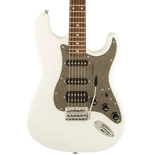 products squier fsr affinity stratocaster hss electric guitar laurel fb olympic white 7644