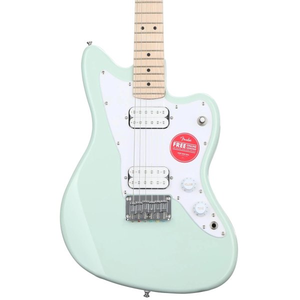 products squier mini jazzmaster hh maple fb electric guitar 7038