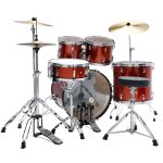 products tama st52h6c scp stagestar 5 piece drum kit with cymbals scorched copper sparkle a116424