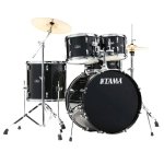 products tama stagestar st52h6c bns 5 piece drum set with cymbals black night sparkle 7871