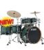 products tama starclassic performer mbs52rzs msl ltd 6 pieces drum set molten steel blue burst 9732