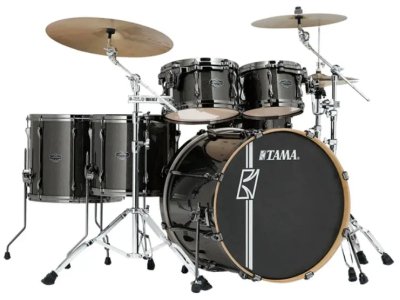 products tama superstar hyperdrive maple mk62hzbns mgd 6 piece drum set midnight gold sparkle 10003