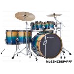 products tama superstar hyperdrive ml62hzbsp pfp limited 6 piece drum kit sapphire fade lacebark pine 9221