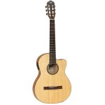 products tanglewood em dc 1 thinline classical acoustic electric guitar nylon with bag 7458