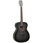 products tanglewood twbb oe blackbird folk acoustic electric guitar smoke black satin w bag 6954