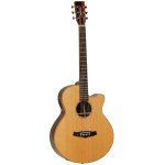 products tanglewood twjsf ce super folk solid canadian red cedar top acoustic electric guitar w bag 7471