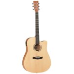 products tanglewood twr2 dce dreadnought cutaway acoustic electric guitar with bag 6324