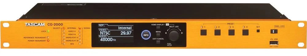 Tascam CG 2000 Video Sync/Master Clock Generator Tascam CG 2000 Video Sync/Master Clock Generator