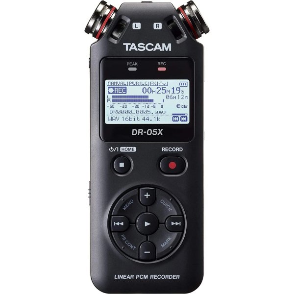 products tascam dr 05x stereo handheld recorder 6131