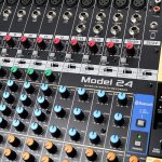 products tascam model 24 multi track live recording console a106509