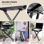 products vesacom ks21 double x keyboard stand a98415