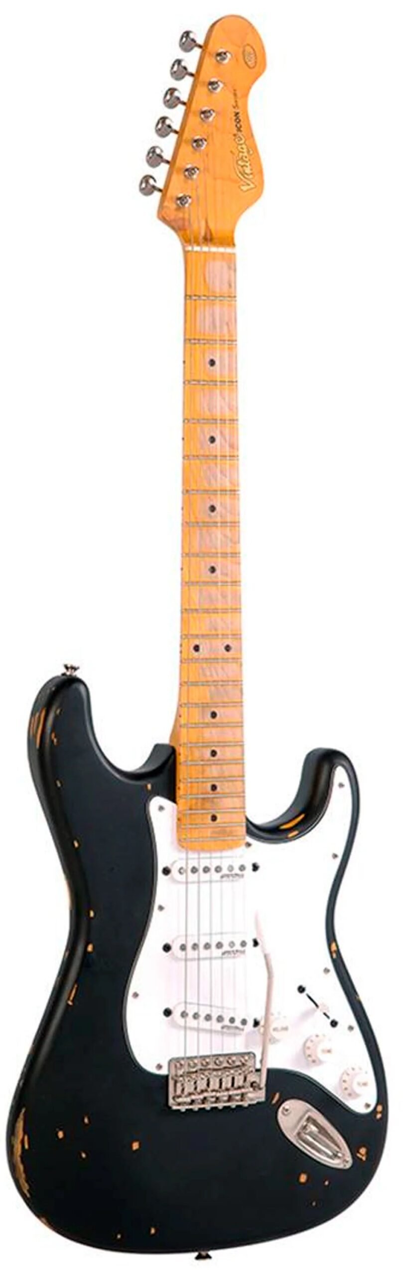 products vintage v6 icon electric guitar boulevarde black a114340 scaled