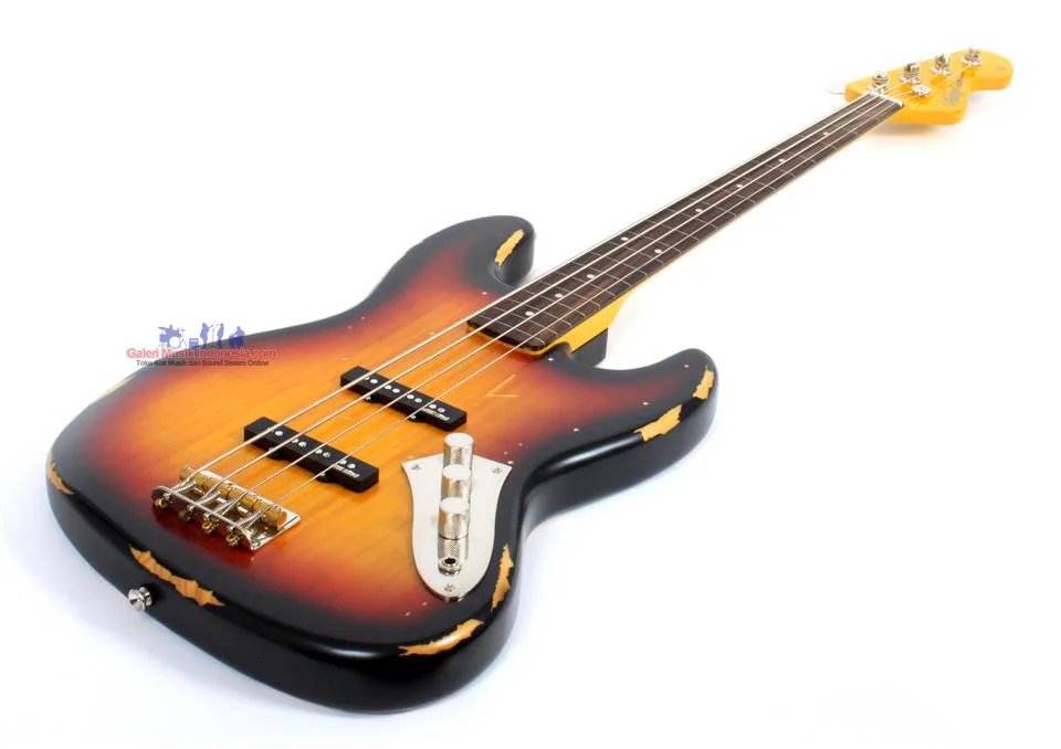 products vintage v74mrjp icon fretless electric bass sunburst a79899
