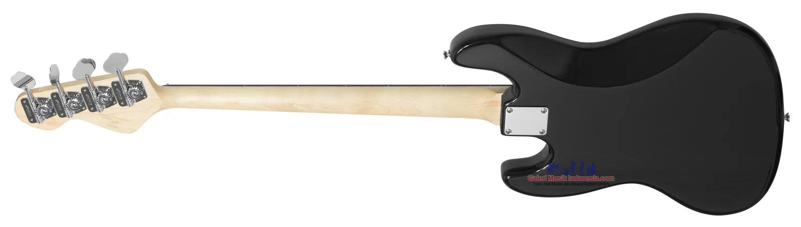 products vintage vj74blk gloss black electric bass a79907