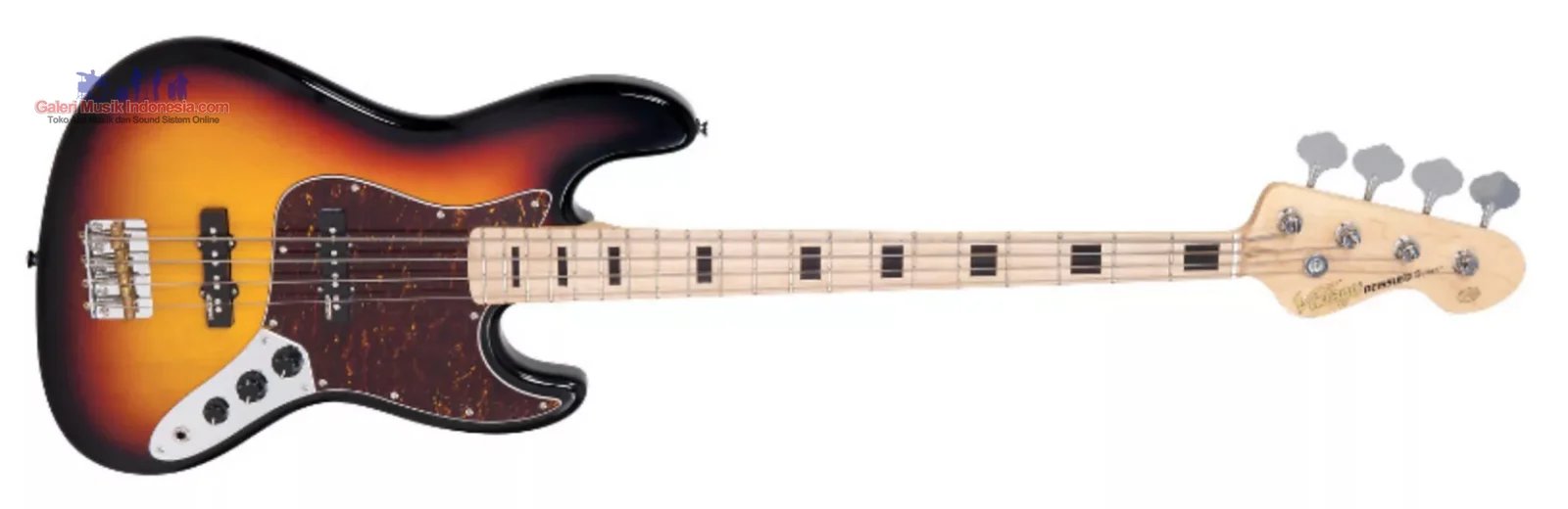 products vintage vj74mssb sunset sunburst electric bass a79912