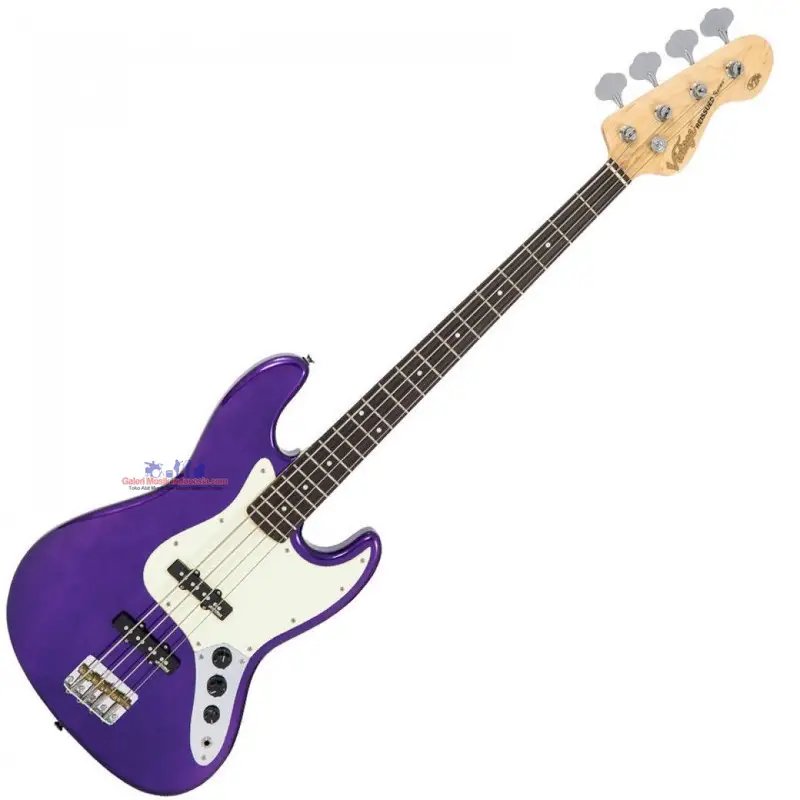 products vintage vj74pl purple electric bass a79920