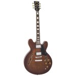 products vintage vsa500w reissued semi acoustic guitar natural walnut a114410