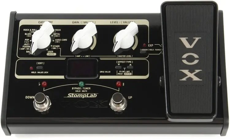 products vox stomplab 2g guitar multi effects pedal a105472 products vox stomplab 2g guitar multi effects pedal a105472