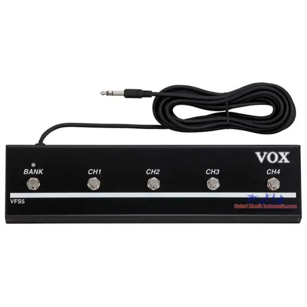 products vox vfs5 5 button footswitch 5378