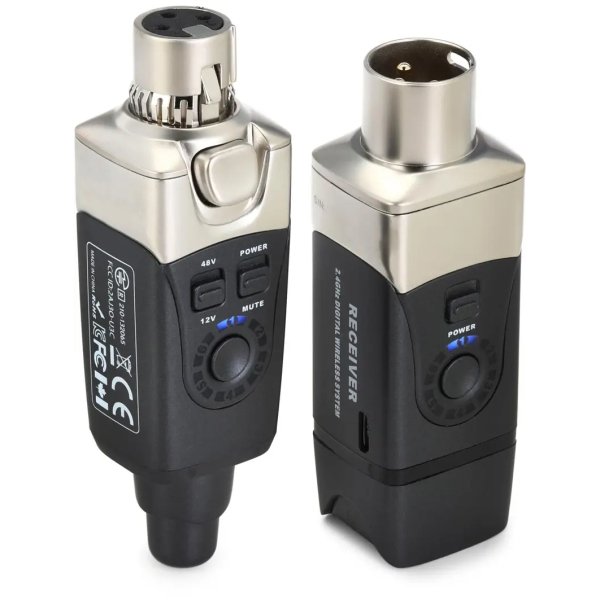 products xvive u3c xlr plug on wireless system for condenser microphone 8942