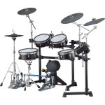 products yamaha dtx8kmbf electronic drum set black forest a117033