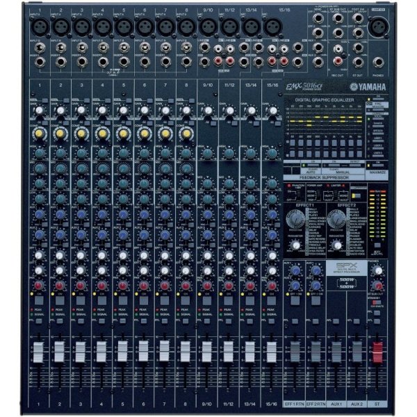products yamaha emx5016cf 16 channel 1000w powered mixer 230