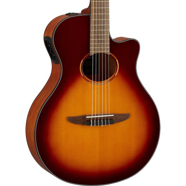 products yamaha ntx1 bs acoustic electric nylon string guitar brown sunburst a116327