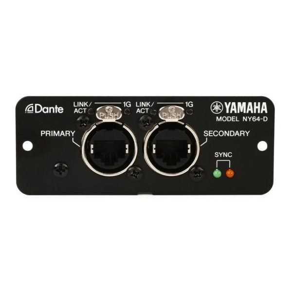 products yamaha ny64 d dante digital interface card for mixer yamaha tf series 4679
