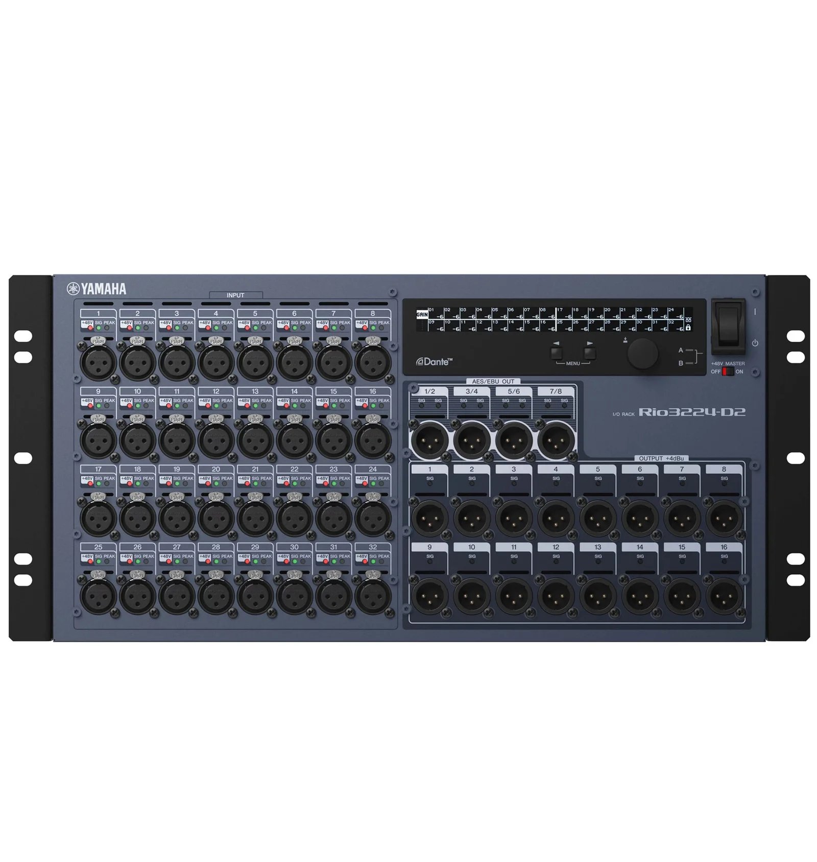 products yamaha rio3224 d2 32 input and 24 output dante stage box 8769 products yamaha rio3224 d2 32 input and 24 output dante stage box 8769