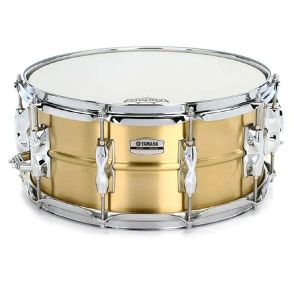 products yamaha rrs1465 recording custom brass snare drum 6726