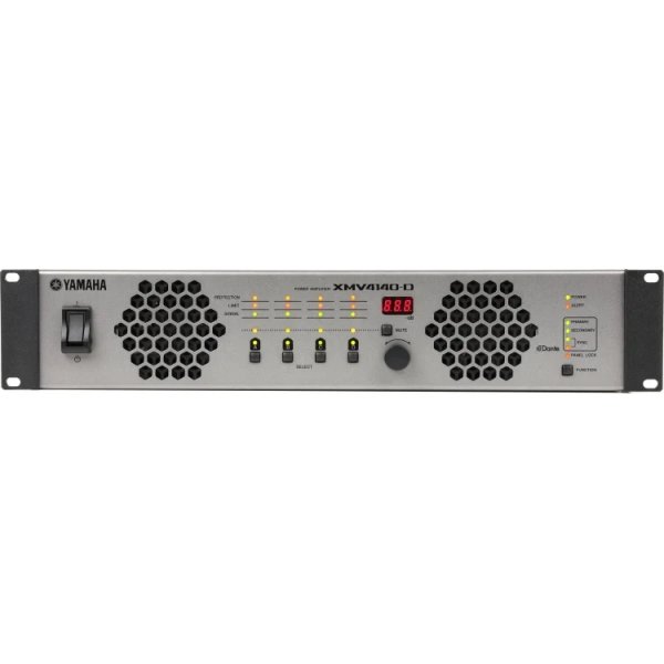 products yamaha xmv4140d 4 channel 140 watt power amplifier with dante 8787