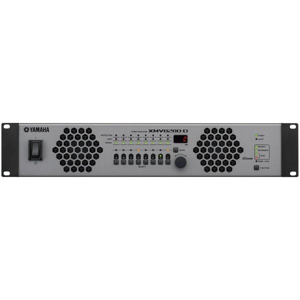products yamaha xmv8280d 8 channel 280 watt power amplifier with dante 8790