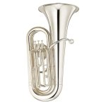 products yamaha ybb 105s bb tuba 3 valves silver plated 9264