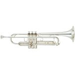 products yamaha ytr 6335s bb professional trumpet silver plated 9262
