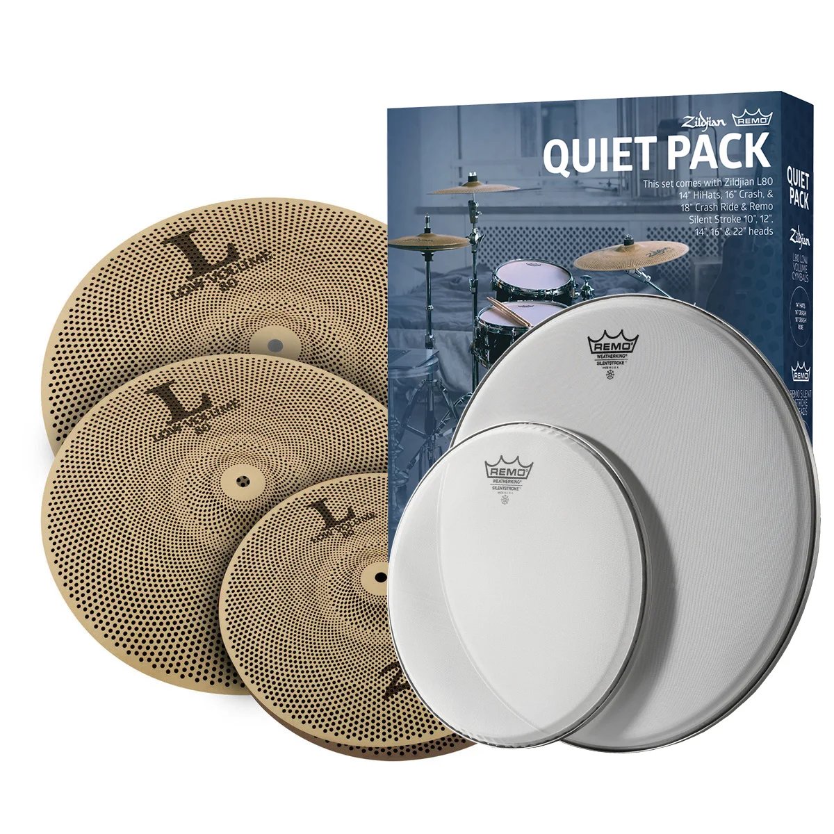 products zildjian low volume lv468rh 4 cymbal set w remo silent stroke 10 12 14 16 22 3682 products zildjian low volume lv468rh 4 cymbal set w remo silent stroke 10 12 14 16 22 3682