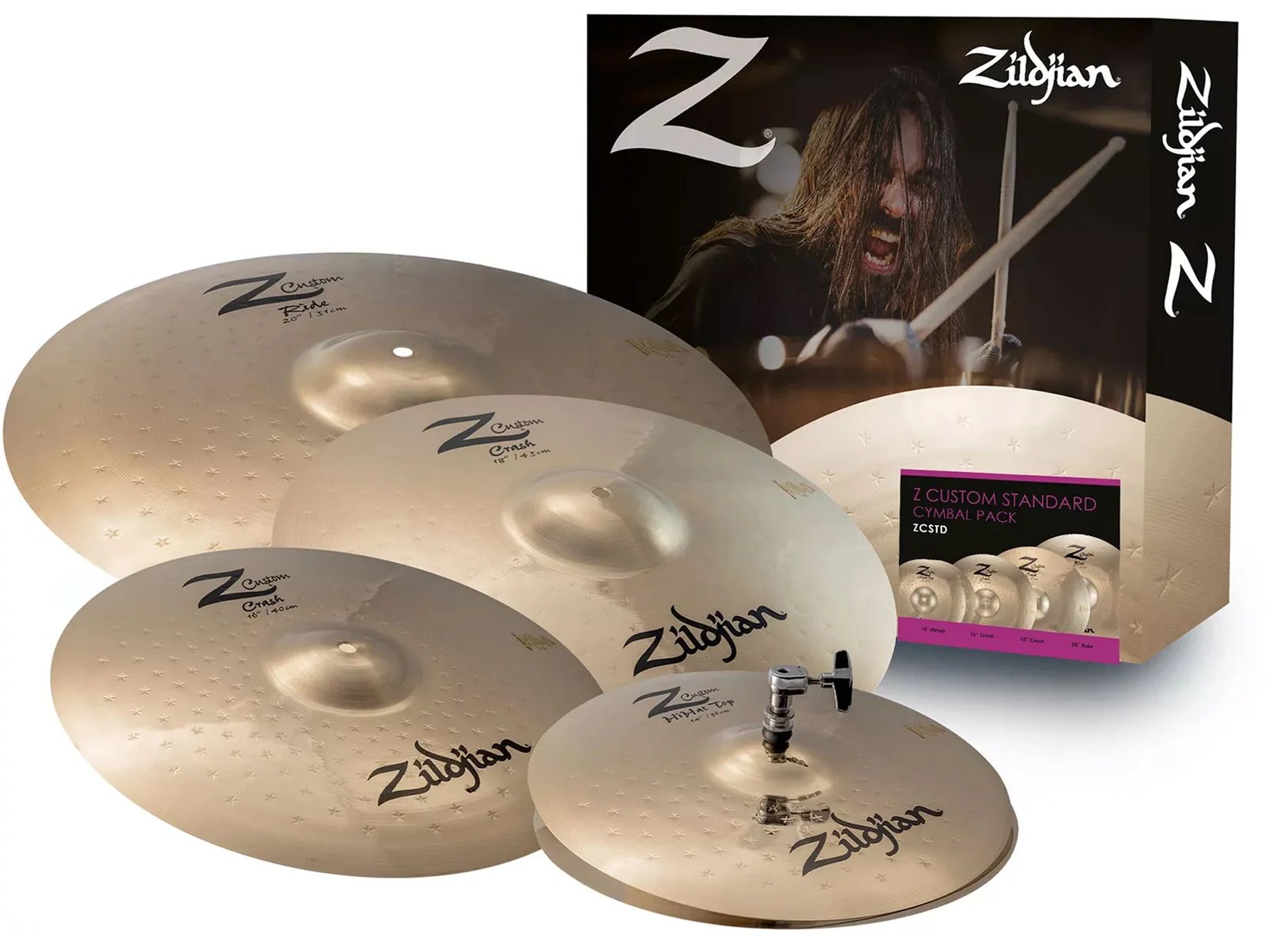 products zildjian zcstd z family custom standard 14 16 18 20 cymbal pack 9836 products zildjian zcstd z family custom standard 14 16 18 20 cymbal pack 9836