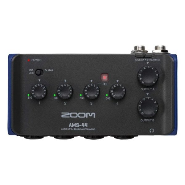 products zoom ams 44 audio interface for music and streaming 8150
