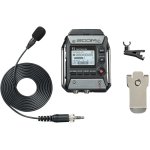 products zoom f1 lp field recorder lavalier mic a109801
